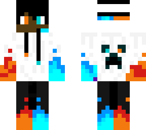 blue red hoddie