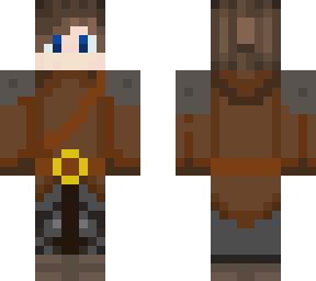 brown haired guard