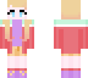 cool pastel girl