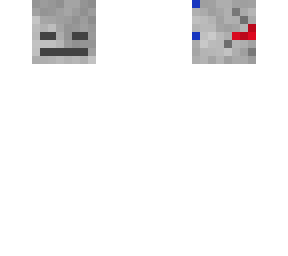 corrupted skull