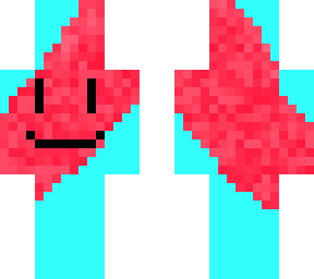 cyan and red
