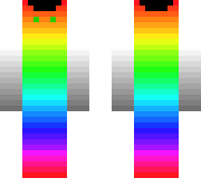 dark husk shifted into rainbow cat