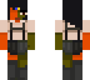 drunk ena (orange and green)