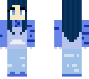 girl with blue hoodie (hood off)