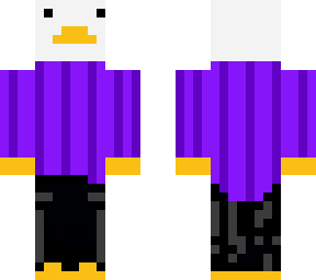 goose in a sweater