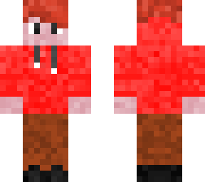 guy in red hoodie