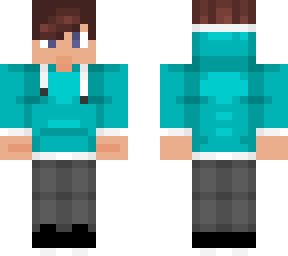 guy in teal hoodie