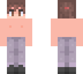 just me no shirt