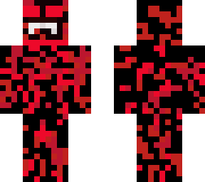 man covered in blood