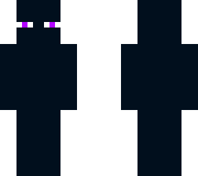 my lil bro made an enderman