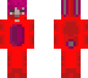 neon anime bunny (red-purple) (no-inline)