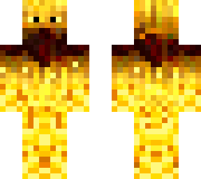 Normal Minecraft Blaze Minecraft Skin