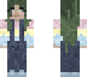 pan green hair :d