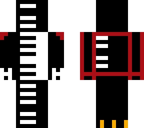 piano keyboard/red style