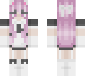 pink cat maid