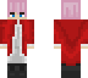 pink hair boy