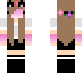 pink masked girl