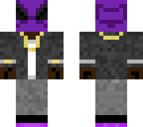 purple alien gold shi