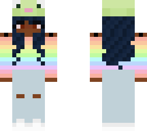 rainbow jumper girl