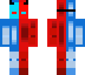 red blue pvp skin