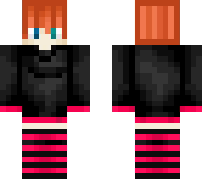 red n black
