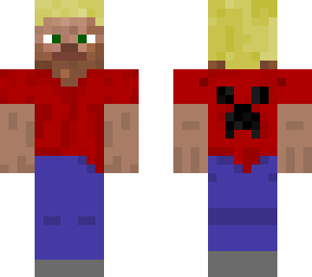 red steve blonde