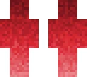 red to pink