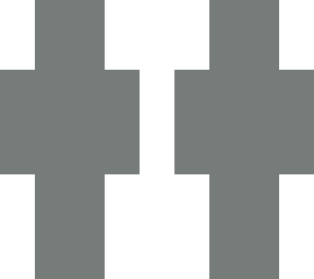 silver/grey skin