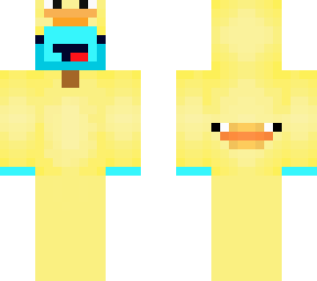 skeppy in duck costume