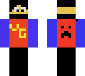 techno gamerz skin of inside fire and outside man