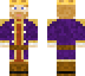 the king, but purple
