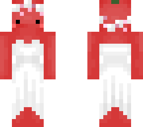 tomato wedding dress