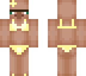 villager bikini yellow