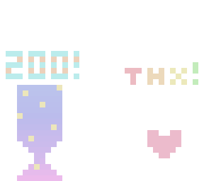 200 followers!!!!!!!