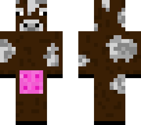 a minecraft cow!!!
