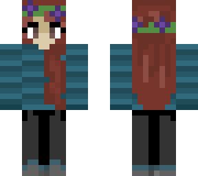 abby flower headband