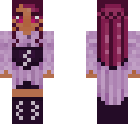 and now it has pinky purple hair