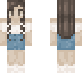 basic brown hair girl skin lol