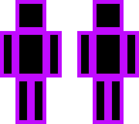 black' purple