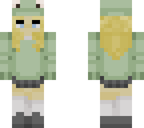 blonde froggie girl
