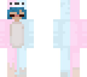 blue hair onzie