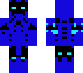 blue iron man