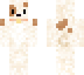 brown and white puppy (with cute toes)