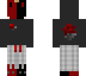 bunny mask with slippers and hoodie