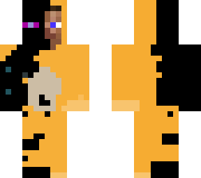 corrupted steve in a knagarro onesie