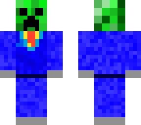 creeper in blue suit