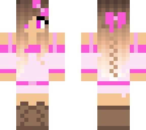cute pink girl
