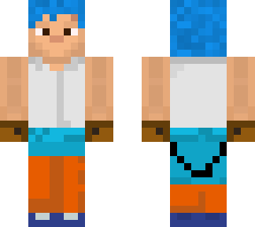 dinoboy in minecraft story mode prison suit fingerles gloves