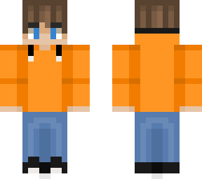 dirty blonde orange sweatshirt