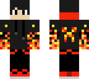 e-boy fire creeper hoodie